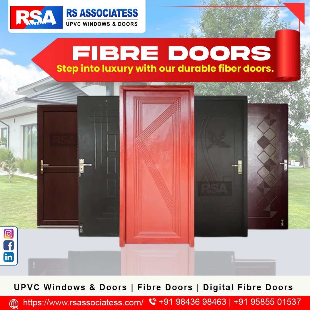 Fibre Door Supplier in Coimbatore - RS Associatess